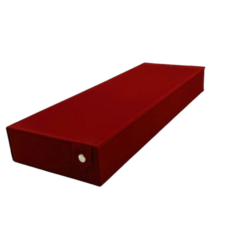 8 SLOT EYEGLASSES ORGANIZER - RED