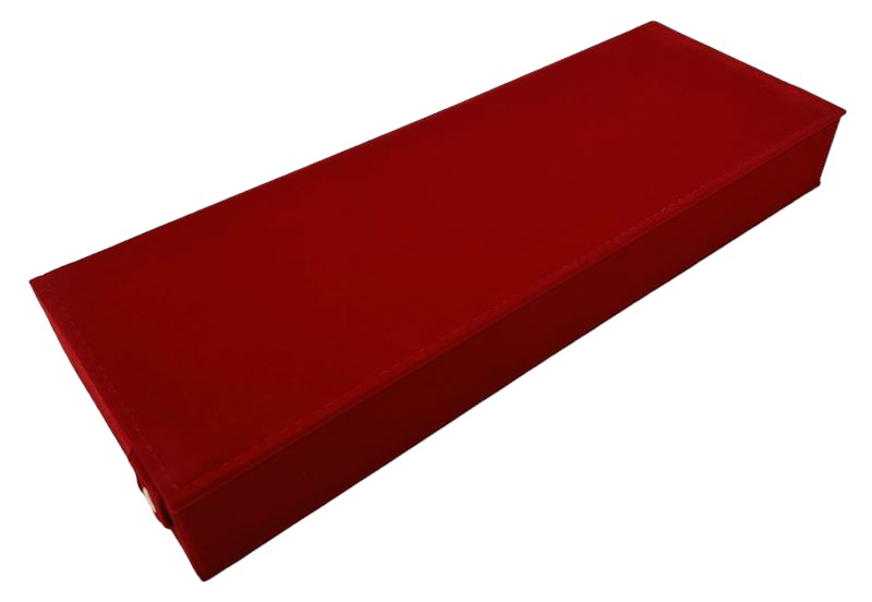 8 SLOT EYEGLASSES ORGANIZER - RED
