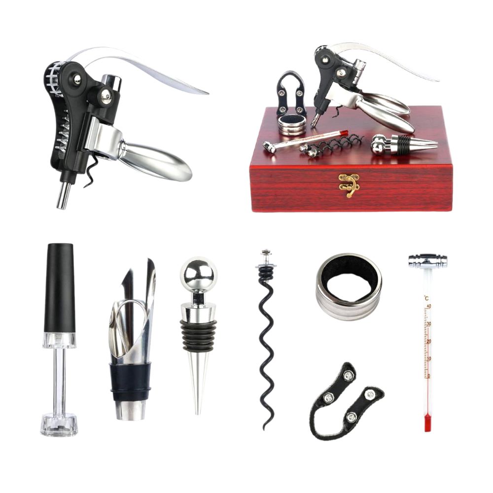 WINE OPENER SET - 9 pcs set
