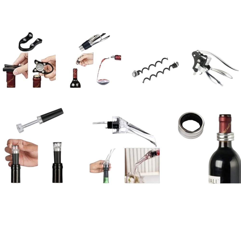 WINE OPENER SET - 9 pcs set