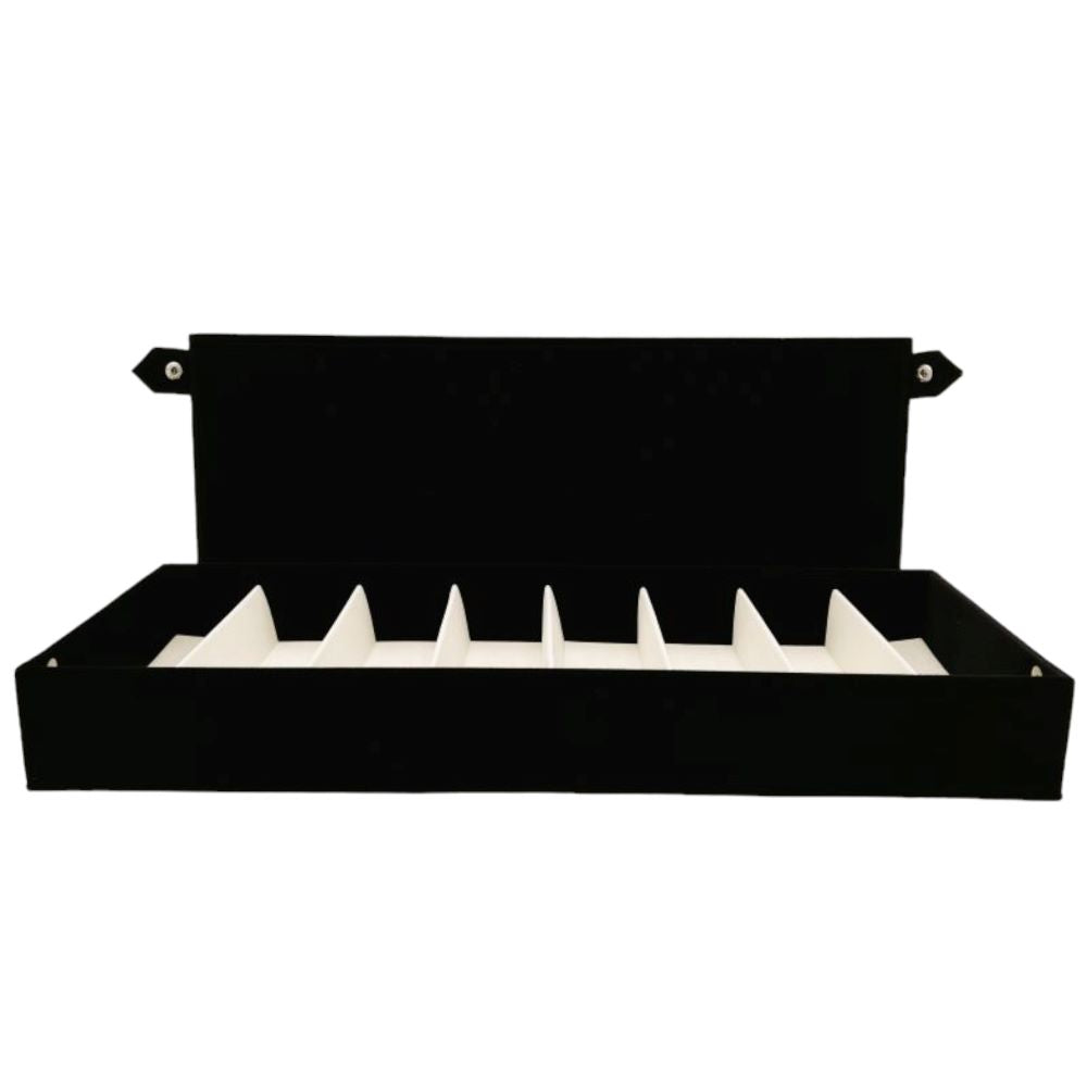 8  SLOT EYEGLASSES ORGANIZER - BLACK