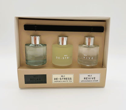 REED DIFFUSER - 3 SCENTS SET