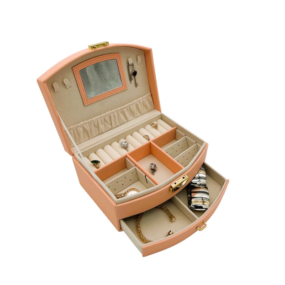 JEWELRY BOX - PEACH