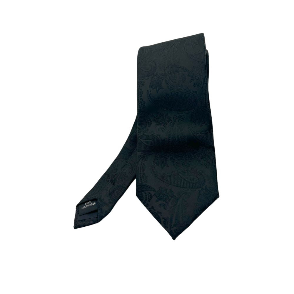 ONLY.LOVE TIE IN A CASE WITH TIE KNOT INSTRUCTIONS - BLACK