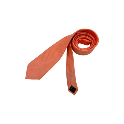 ONLY.LOVE TIE IN A CASE WITH TIE KNOT INSTRUCTIONS - ORANGE