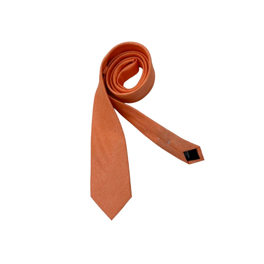 ONLY.LOVE TIE IN A CASE WITH TIE KNOT INSTRUCTIONS - ORANGE