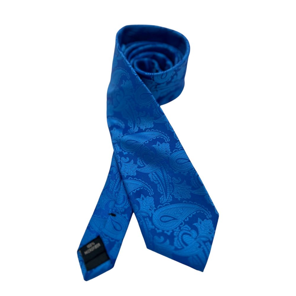 ONLY.LOVE TIE IN A CASE WITH TIE KNOT INSTRUCTIONS - ROYAL BLUE